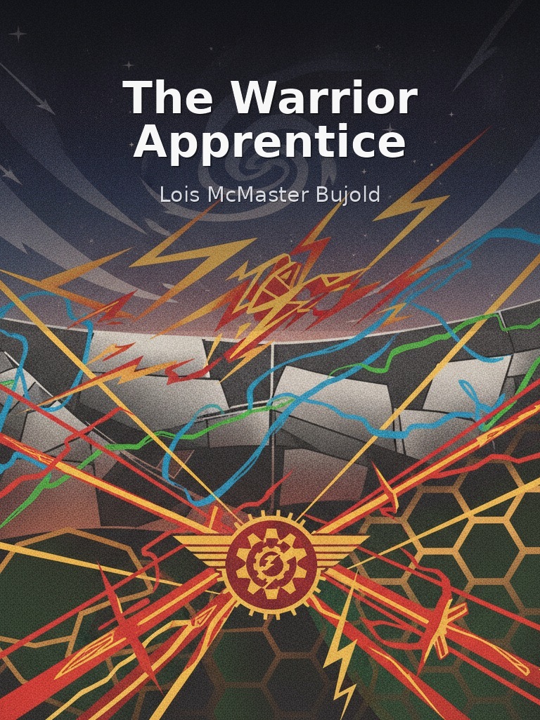 The Warrior Apprentice by Lois McMaster Bujold book cover