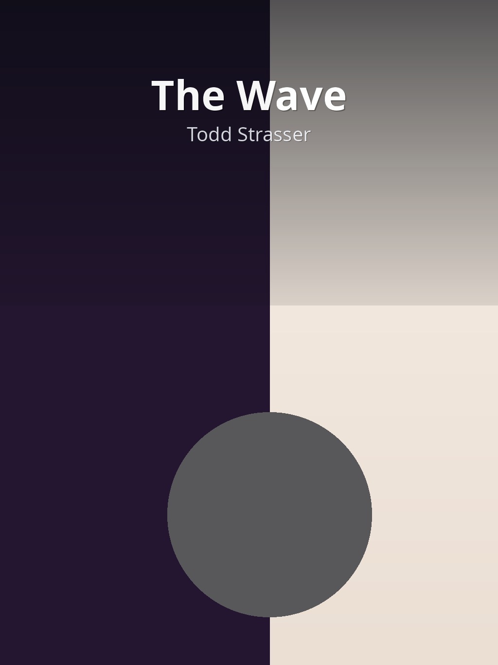 The Wave by Todd Strasser book cover
