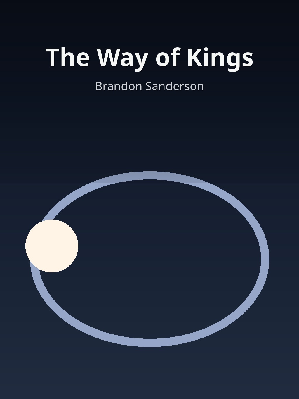 The Way of Kings by Brandon Sanderson book cover