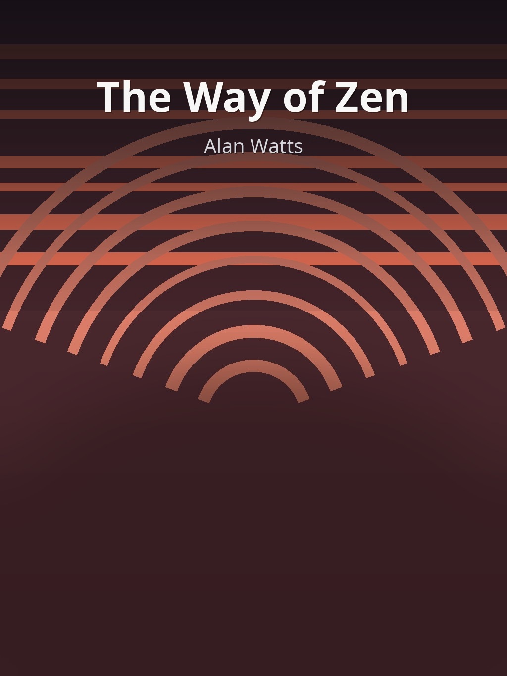 The Way of Zen by Alan Watts book cover