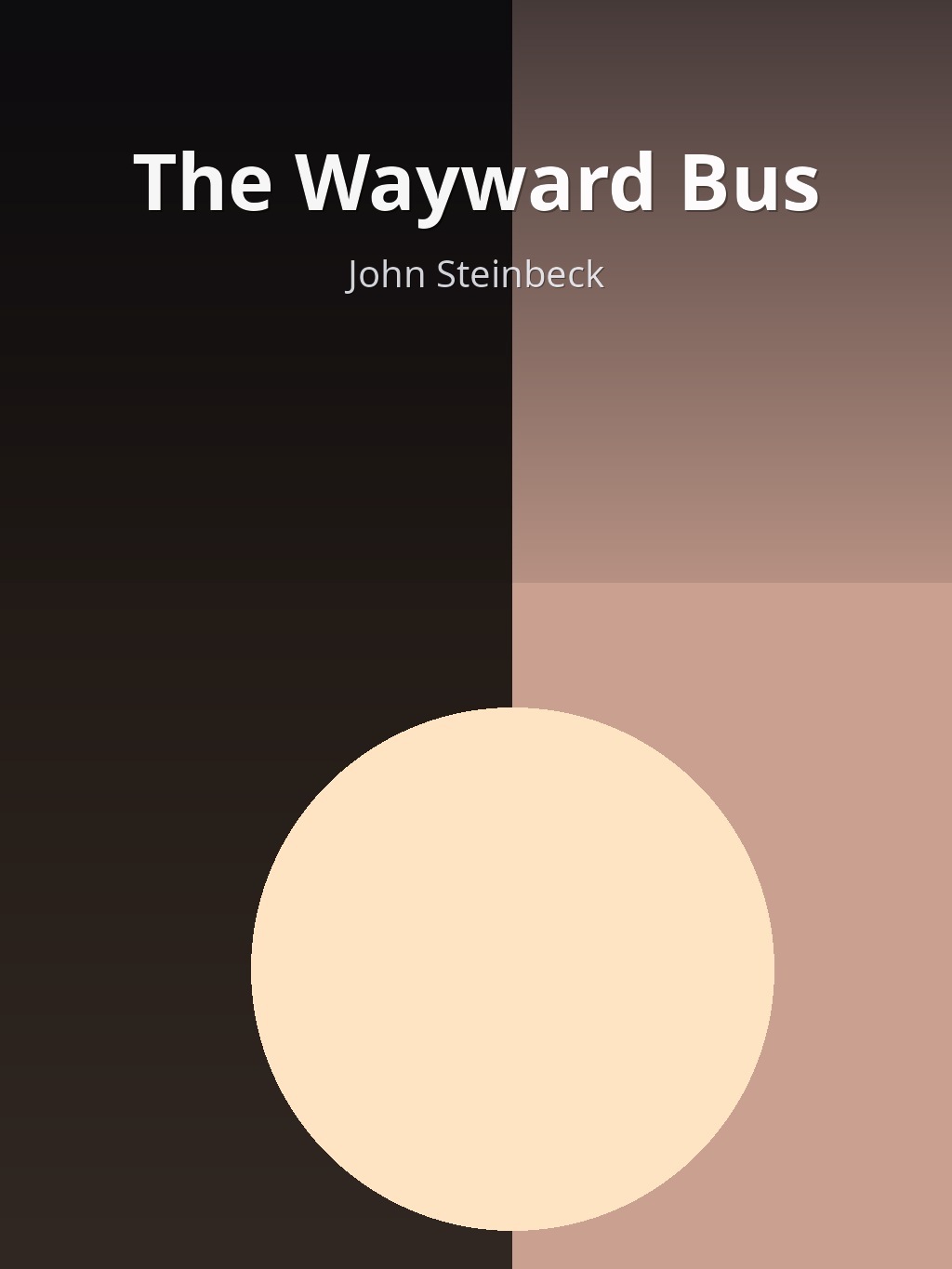 The Wayward Bus by John Steinbeck book cover