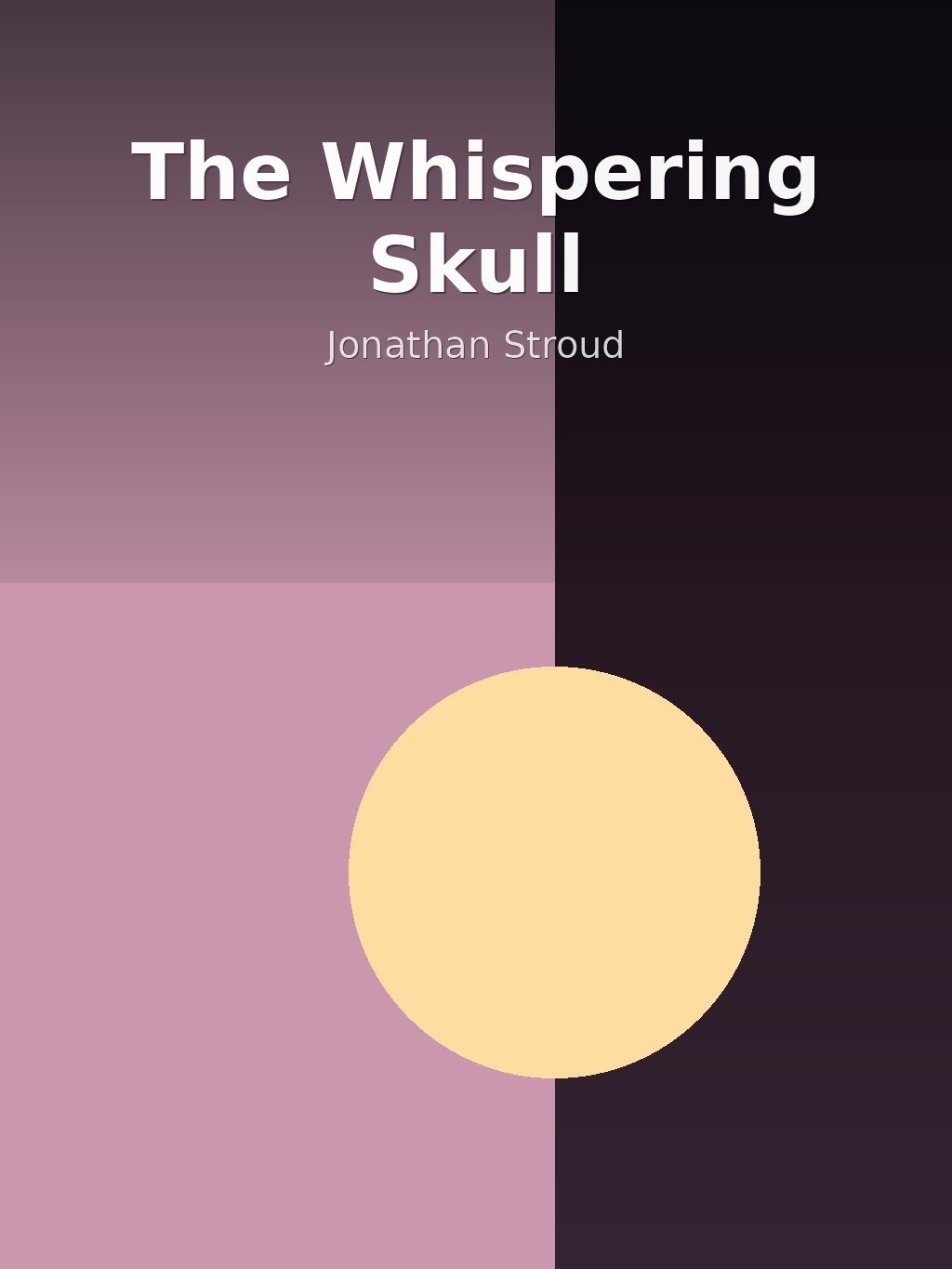 The Whispering Skull by Jonathan Stroud book cover