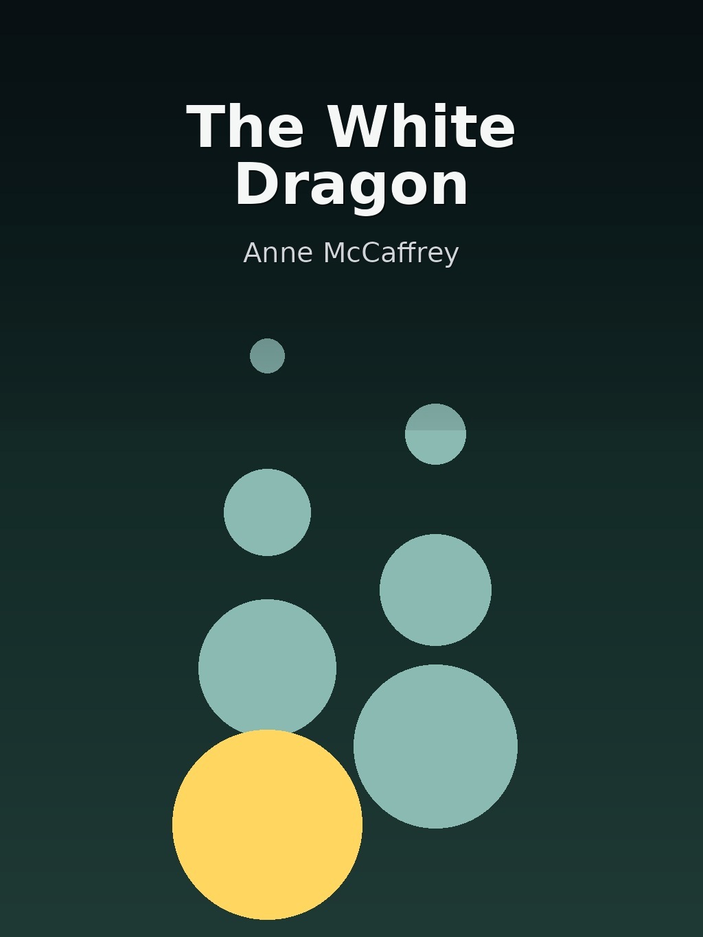 The White Dragon by Anne McCaffrey book cover