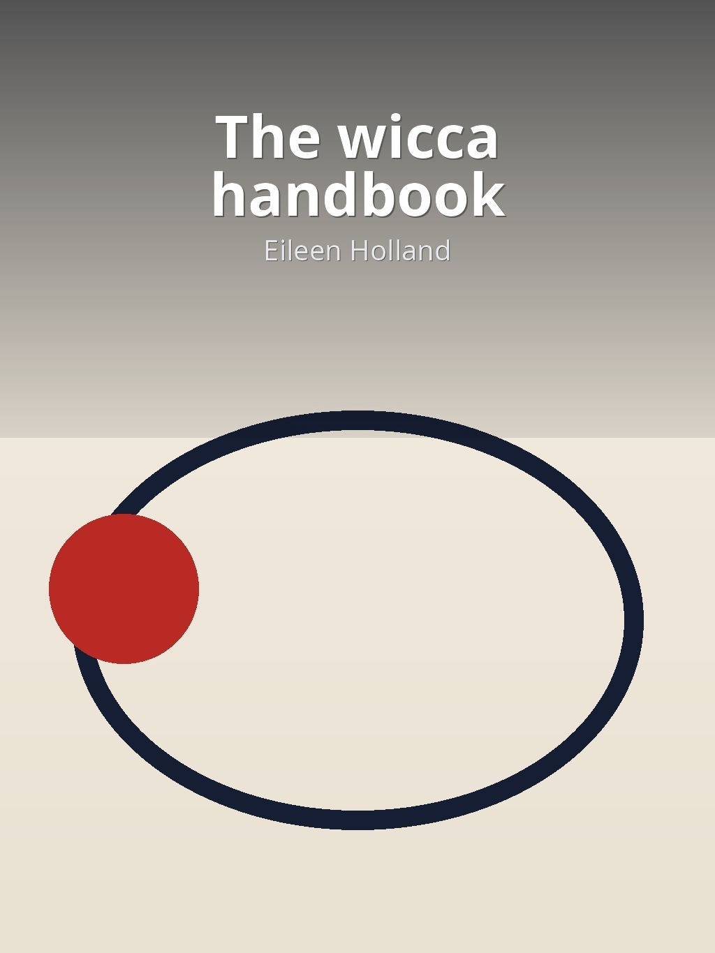 The wicca handbook by Eileen Holland book cover