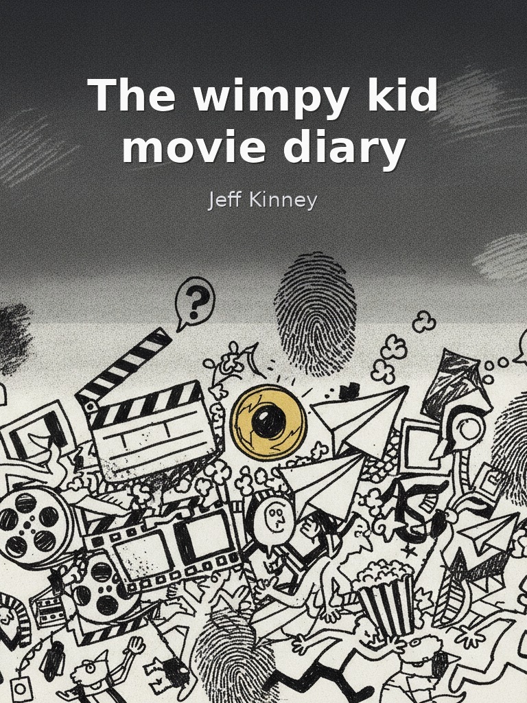 The wimpy kid movie diary by Jeff Kinney book cover