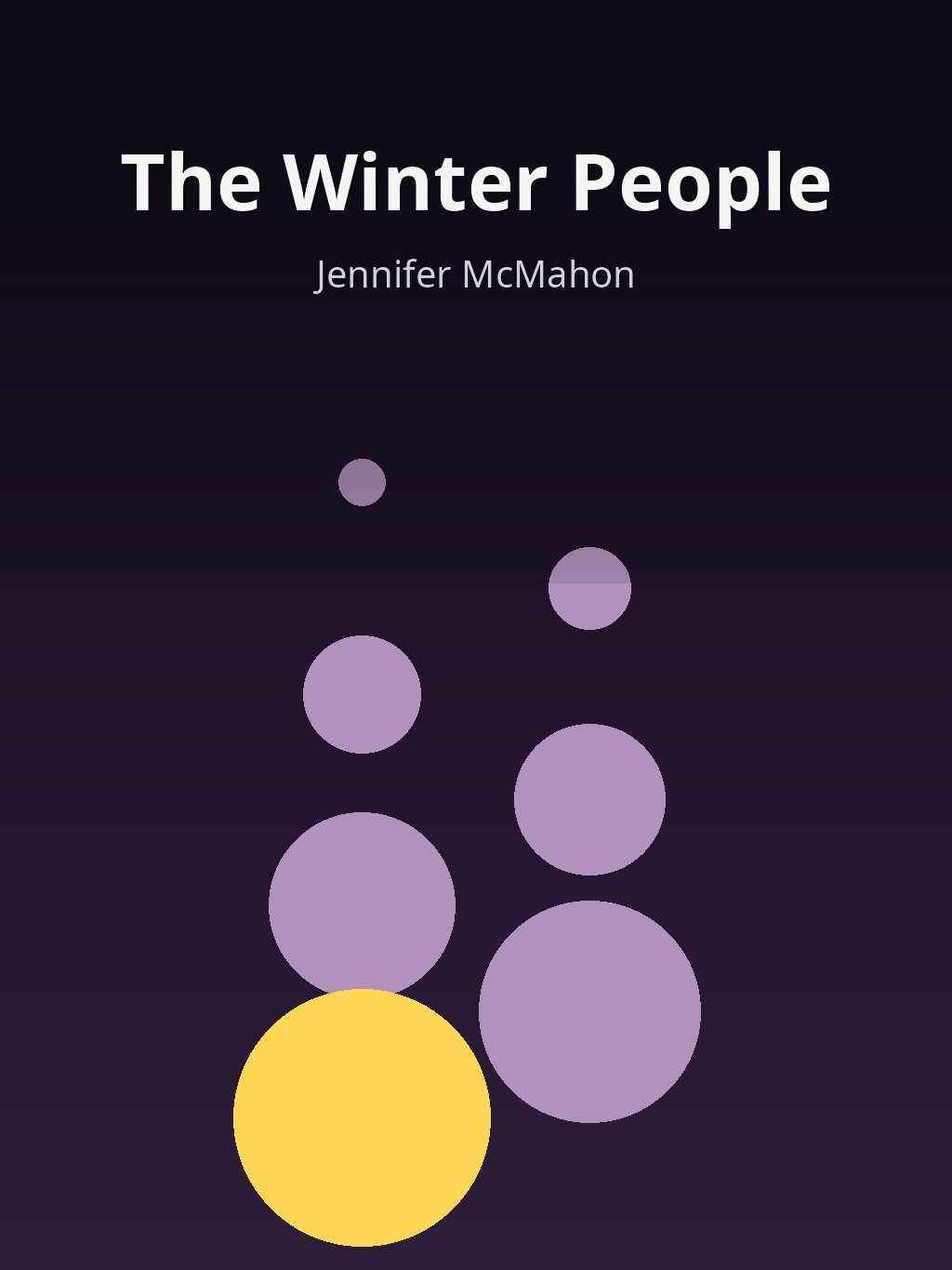 The Winter People by Jennifer McMahon book cover