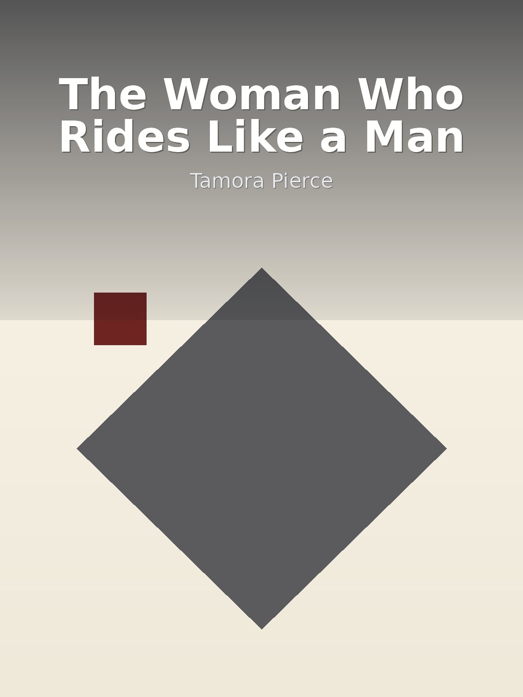 The Woman Who Rides Like a Man by Tamora Pierce book cover
