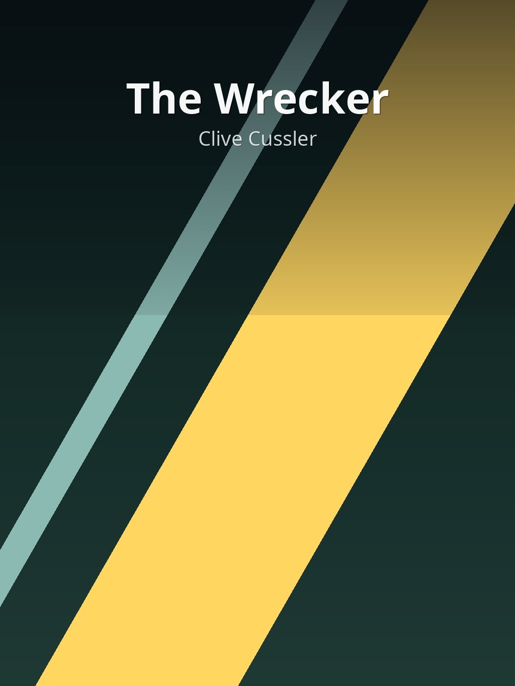 The Wrecker by Clive Cussler book cover