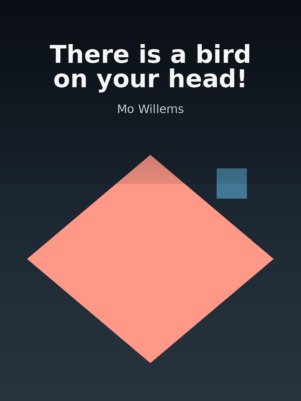There is a bird on your head! by Mo Willems book cover