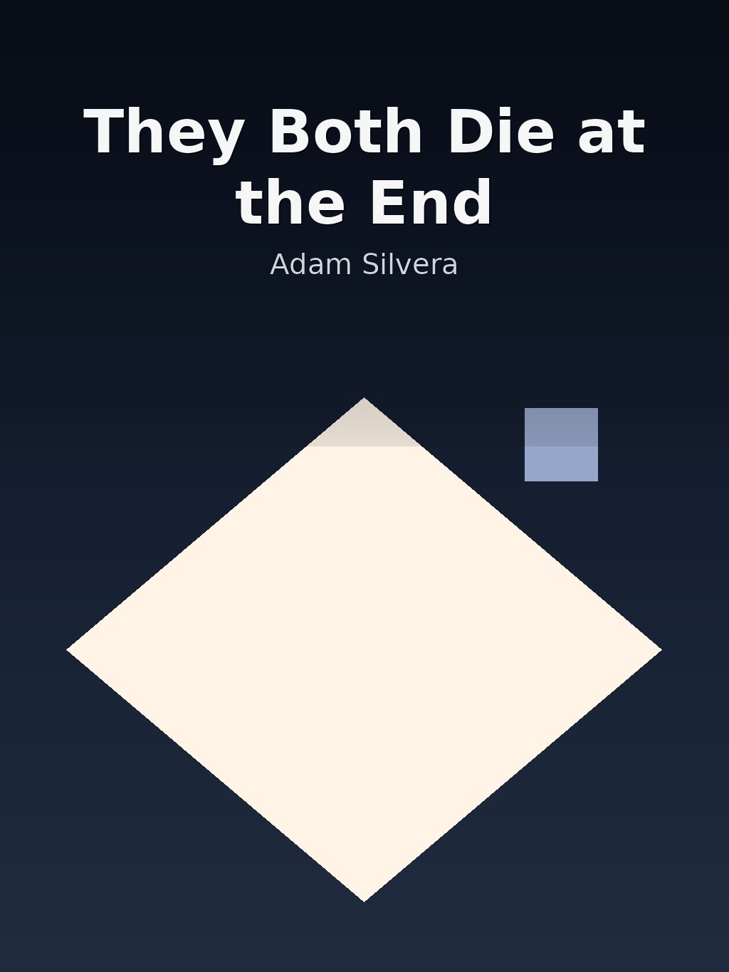 They Both Die at the End by Adam Silvera book cover