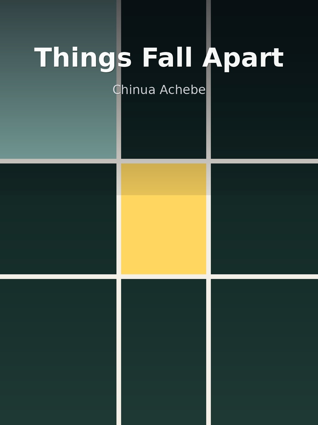 Things Fall Apart by Chinua Achebe book cover