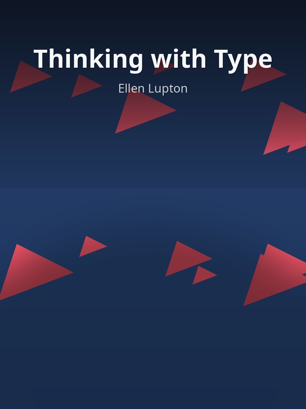 Thinking with Type by Ellen Lupton book cover