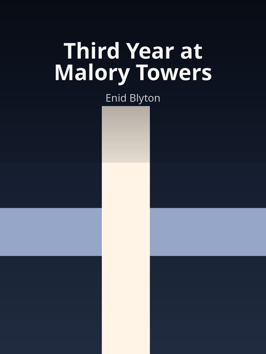 Third Year at Malory Towers by Enid Blyton book cover