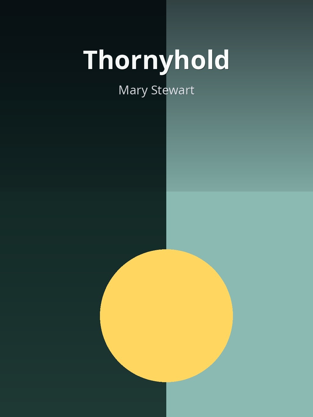 Thornyhold by Mary Stewart book cover
