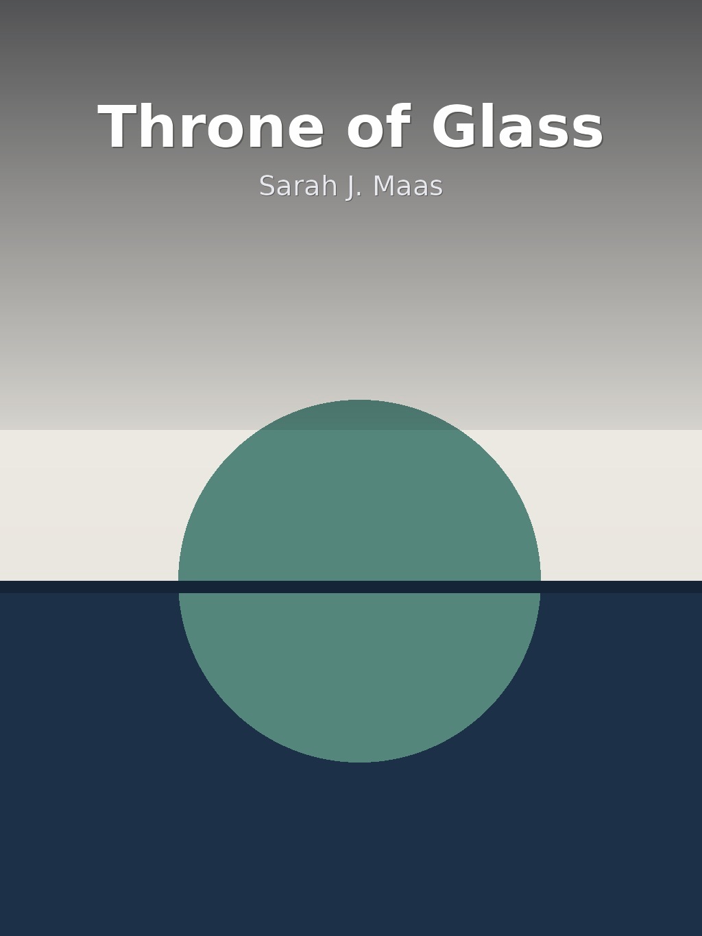 Throne of Glass by Sarah J. Maas book cover