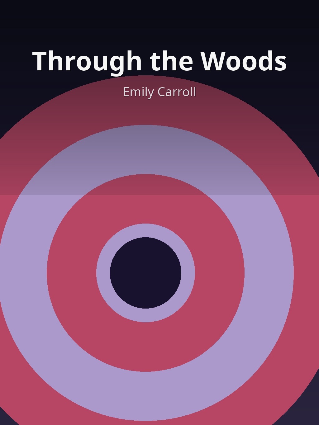 Through the Woods by Emily Carroll book cover