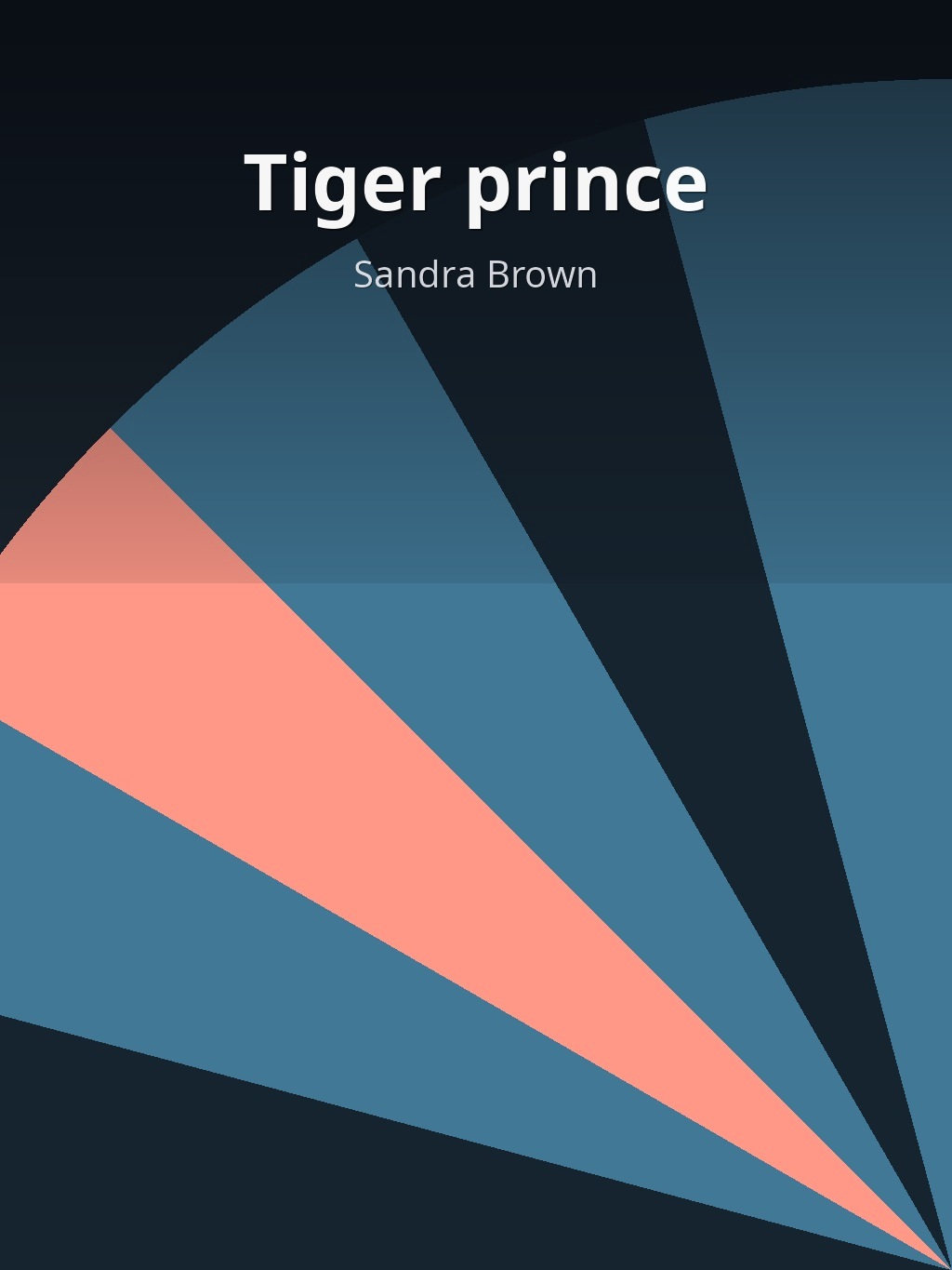 Tiger prince by Sandra Brown book cover