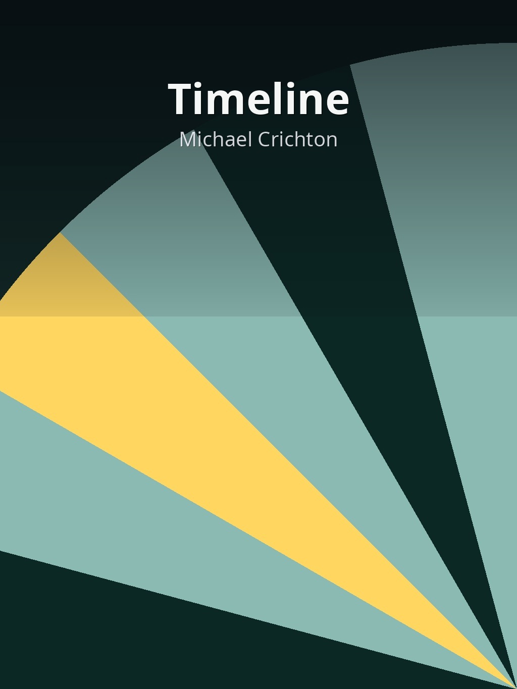 Timeline by Michael Crichton book cover