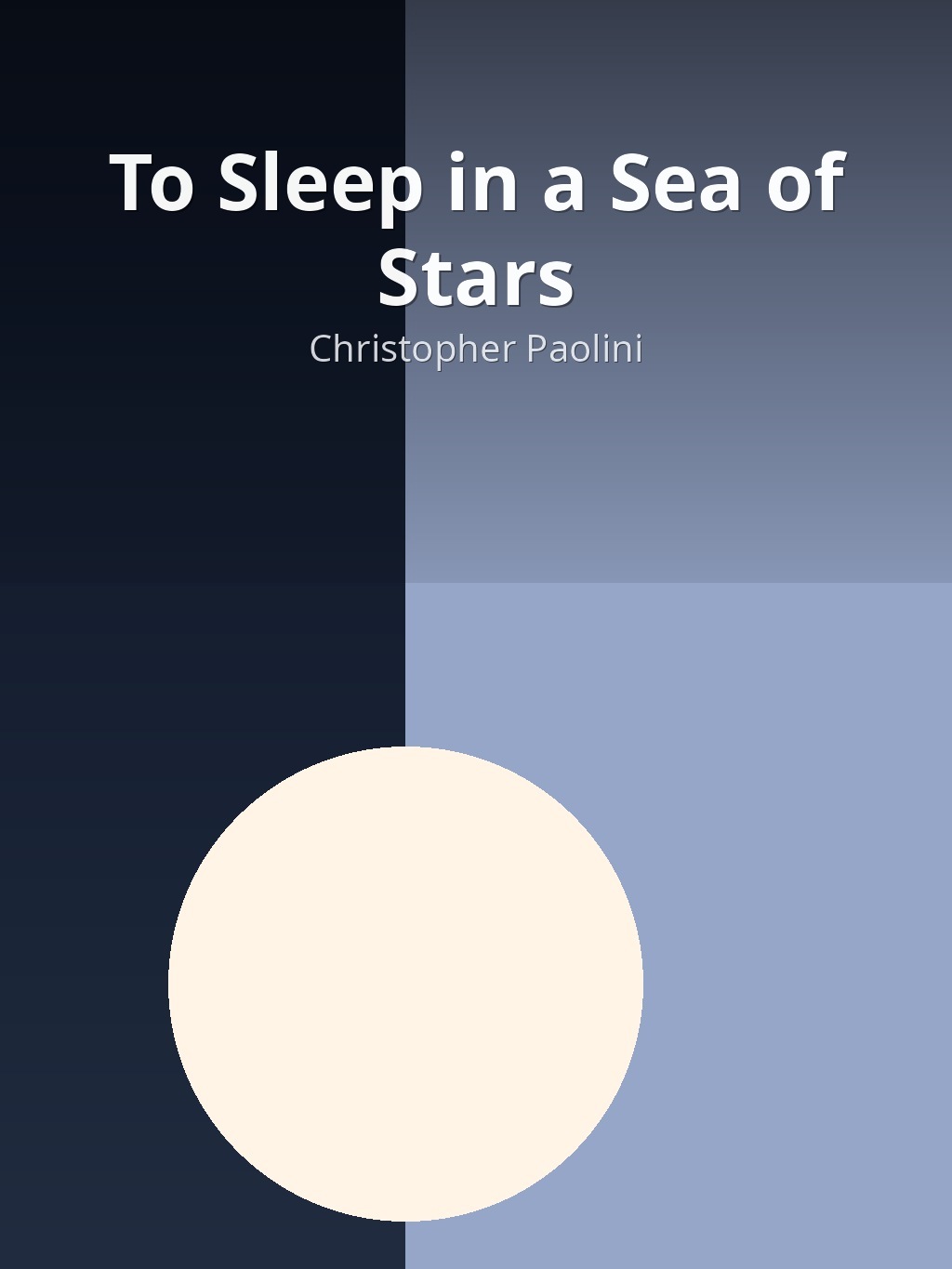 To Sleep in a Sea of Stars by Christopher Paolini book cover