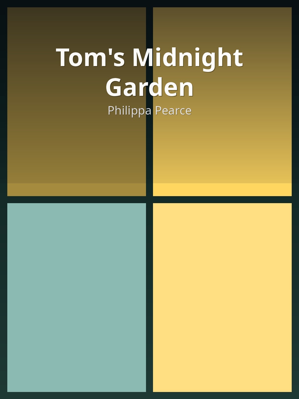 Tom's Midnight Garden by Philippa Pearce book cover