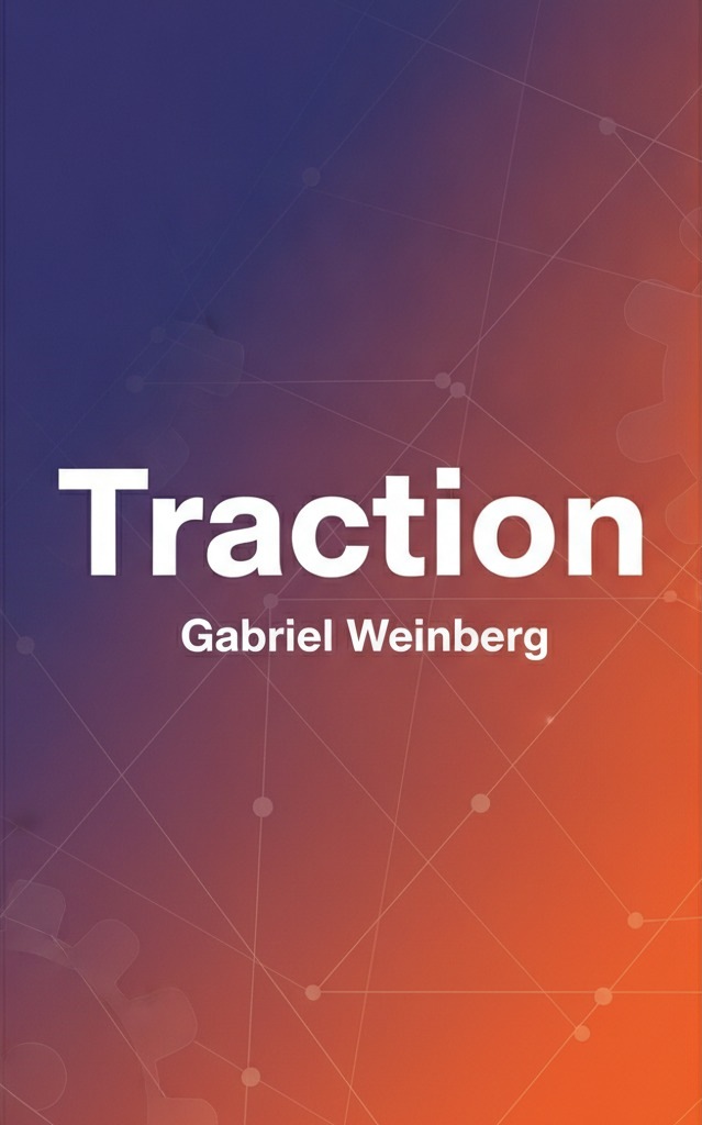 Traction by Gabriel Weinberg book cover