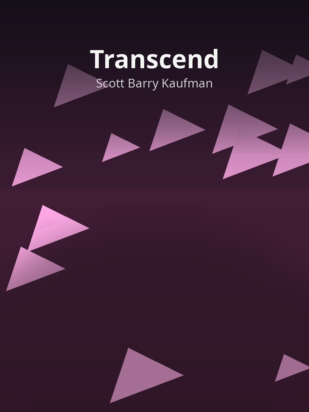 Transcend by Scott Barry Kaufman book cover