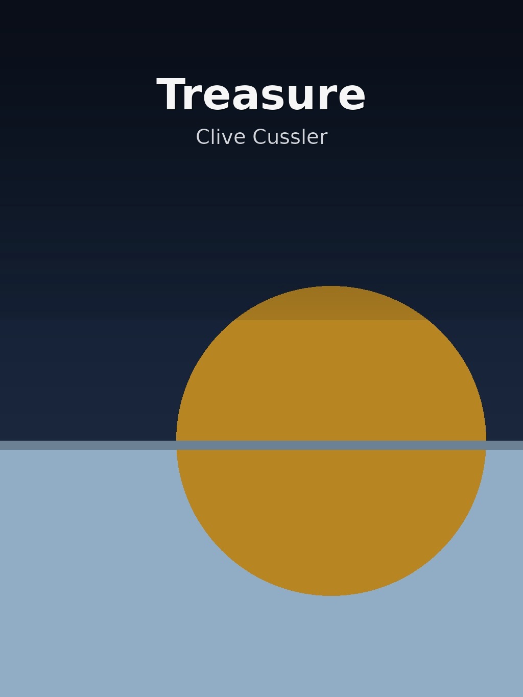 Treasure by Clive Cussler book cover