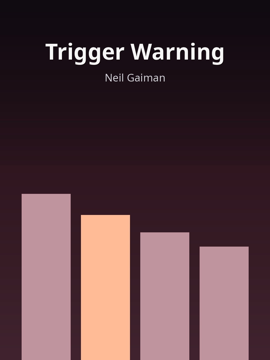 Trigger Warning by Neil Gaiman book cover