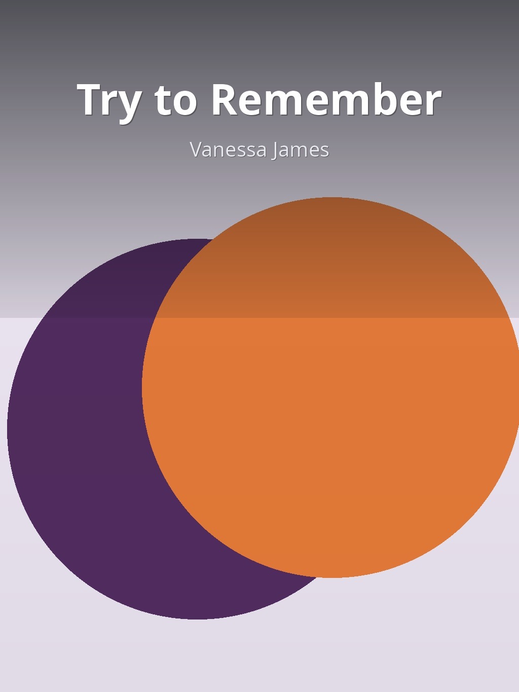 Try to Remember by Vanessa James book cover