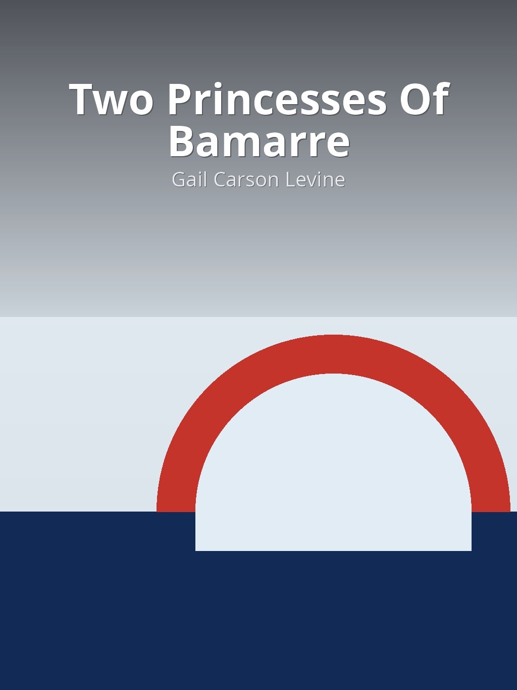 Two Princesses Of Bamarre by Gail Carson Levine book cover