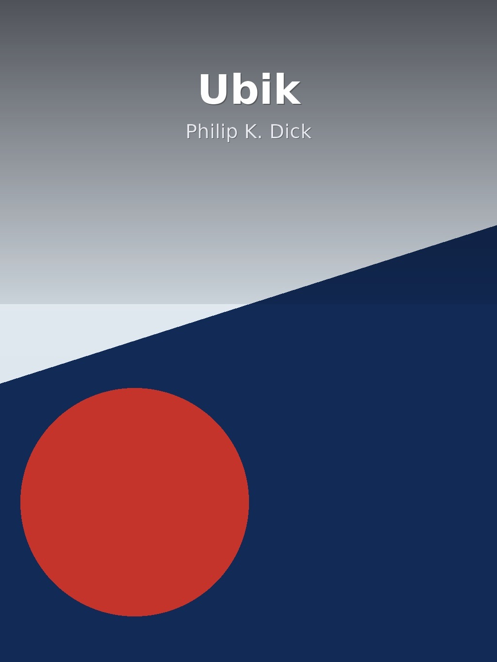 Ubik by Philip K. Dick book cover
