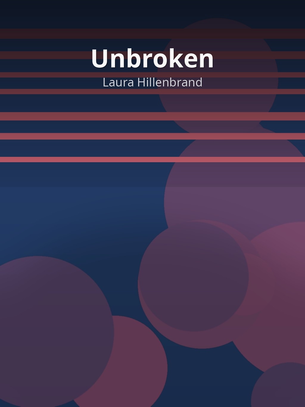 Unbroken by Laura Hillenbrand book cover