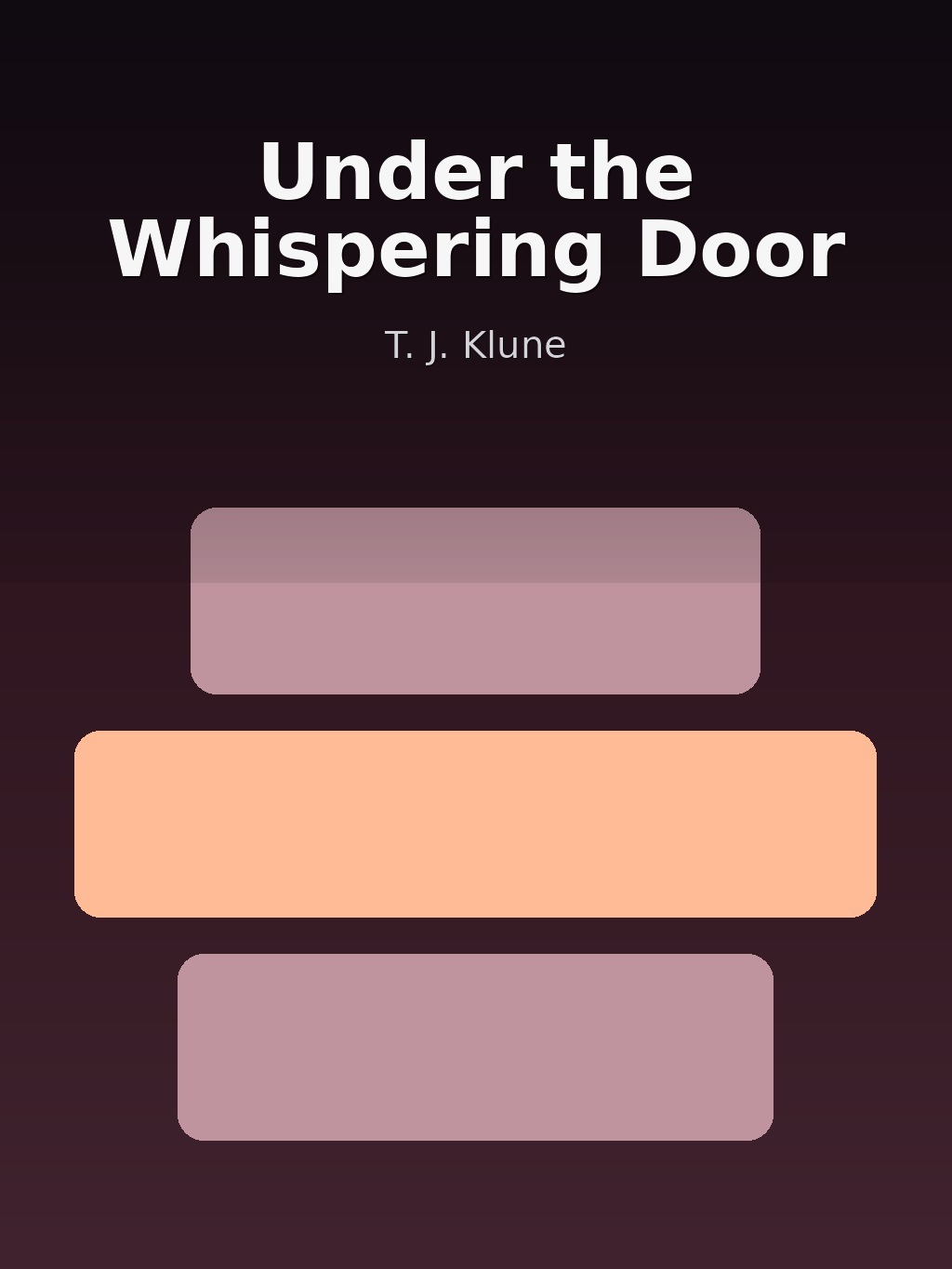 Under the Whispering Door by T. J. Klune book cover