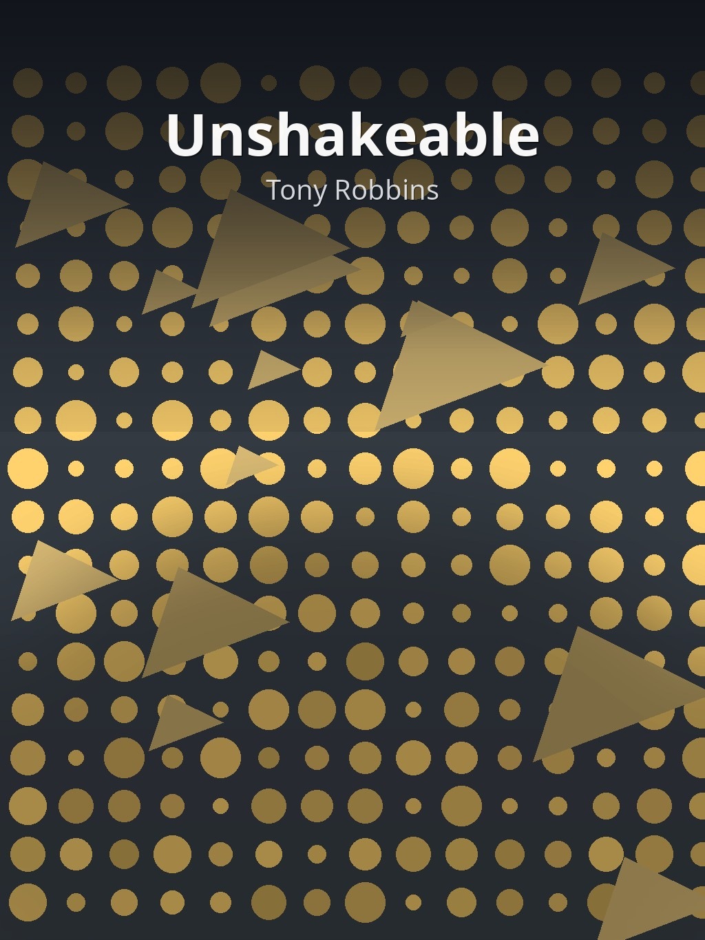 Unshakeable by Tony Robbins book cover