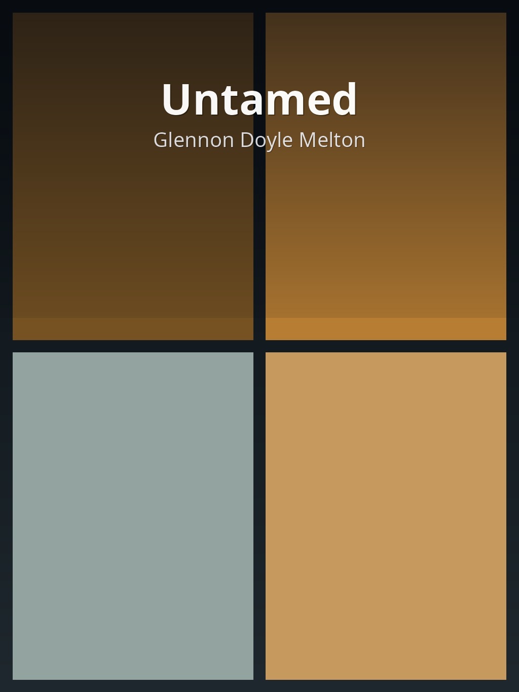 Untamed by Glennon Doyle Melton book cover