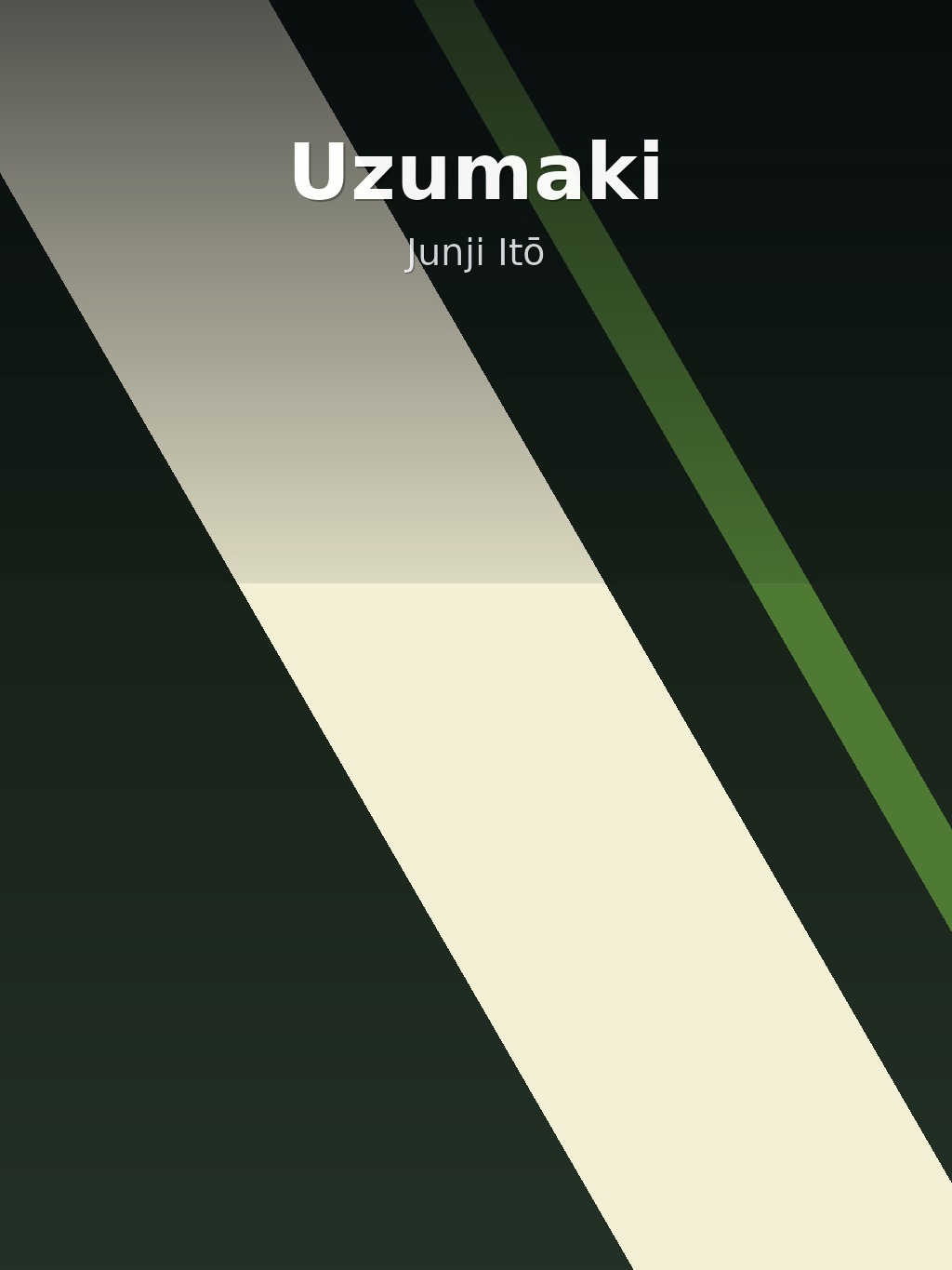 Uzumaki by Junji Itō book cover