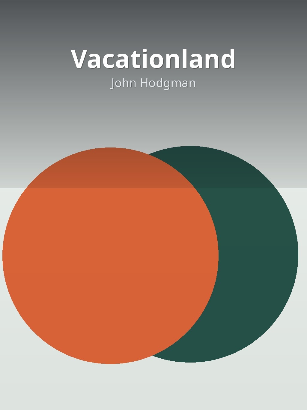 Vacationland by John Hodgman book cover