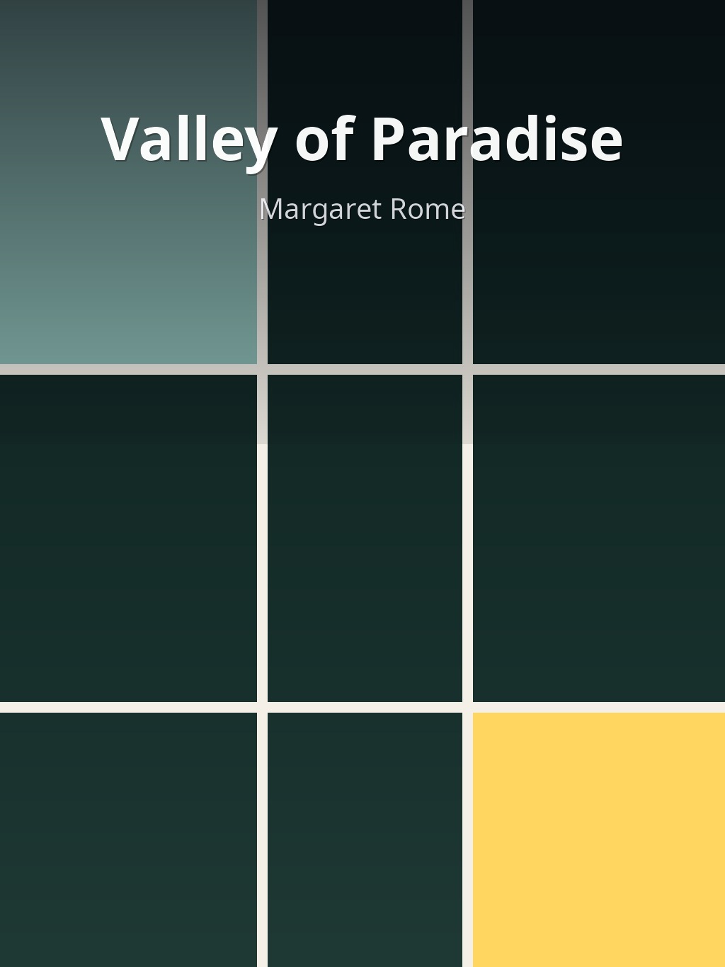 Valley of Paradise by Margaret Rome book cover