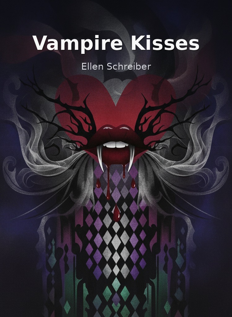 Vampire Kisses by Ellen Schreiber book cover