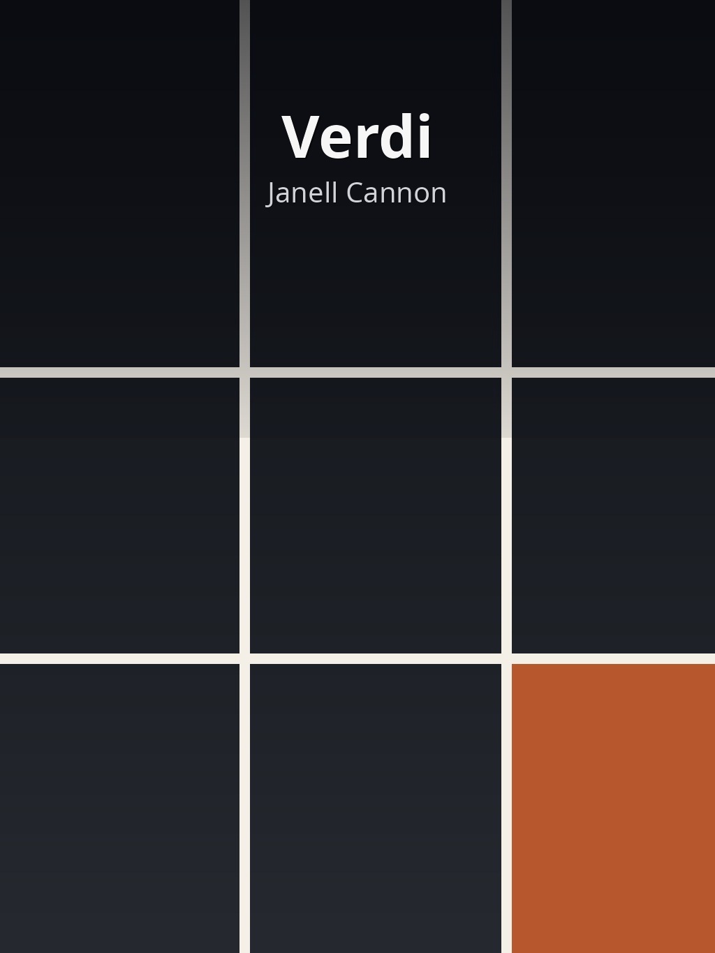 Verdi by Janell Cannon book cover