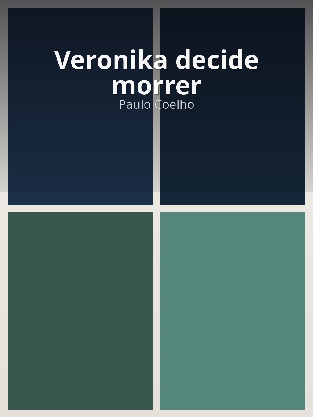 Veronika decide morrer by Paulo Coelho book cover