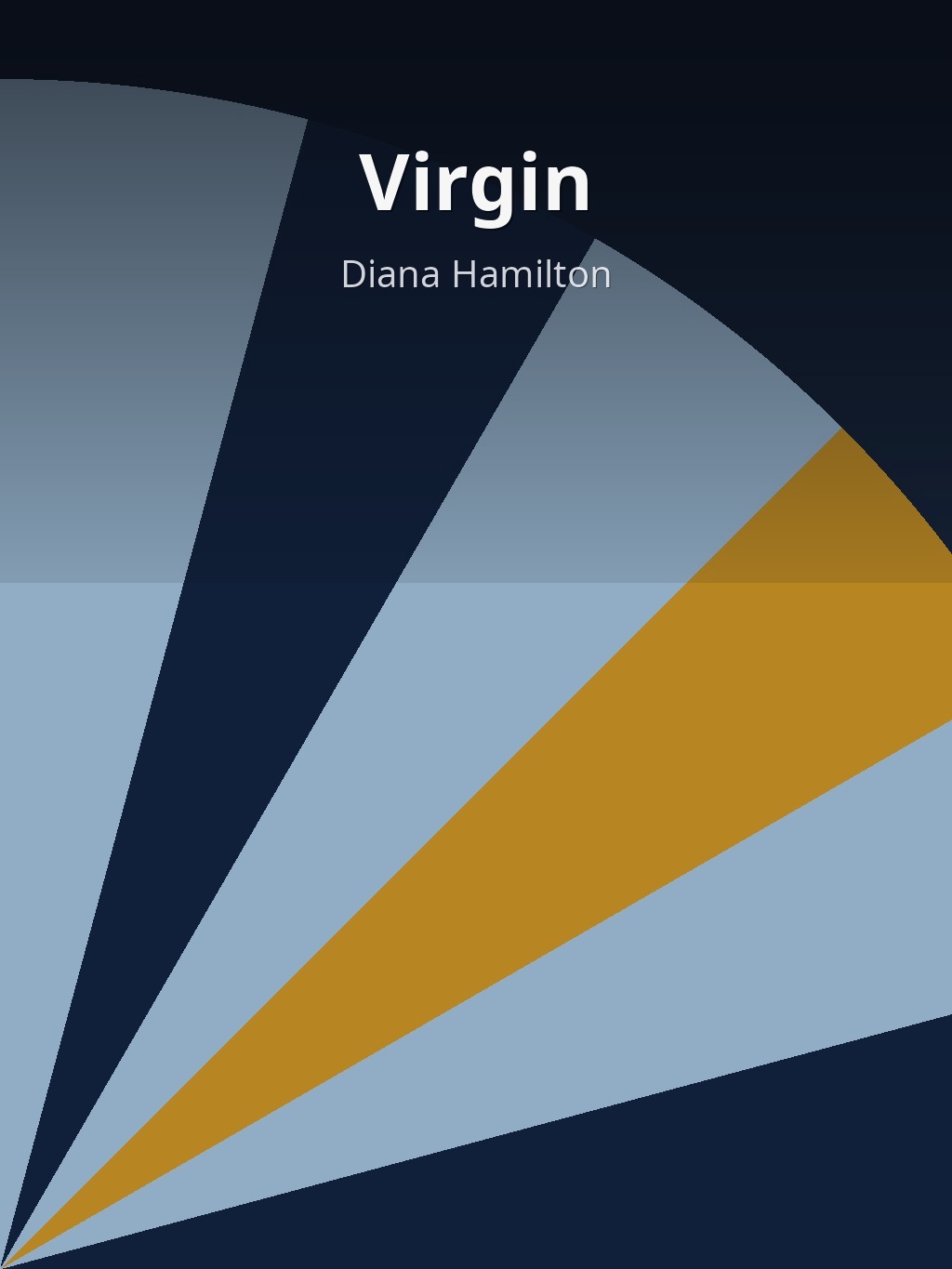 Virgin by Diana Hamilton book cover