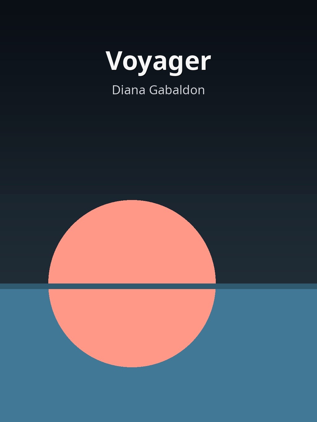 Voyager by Diana Gabaldon book cover