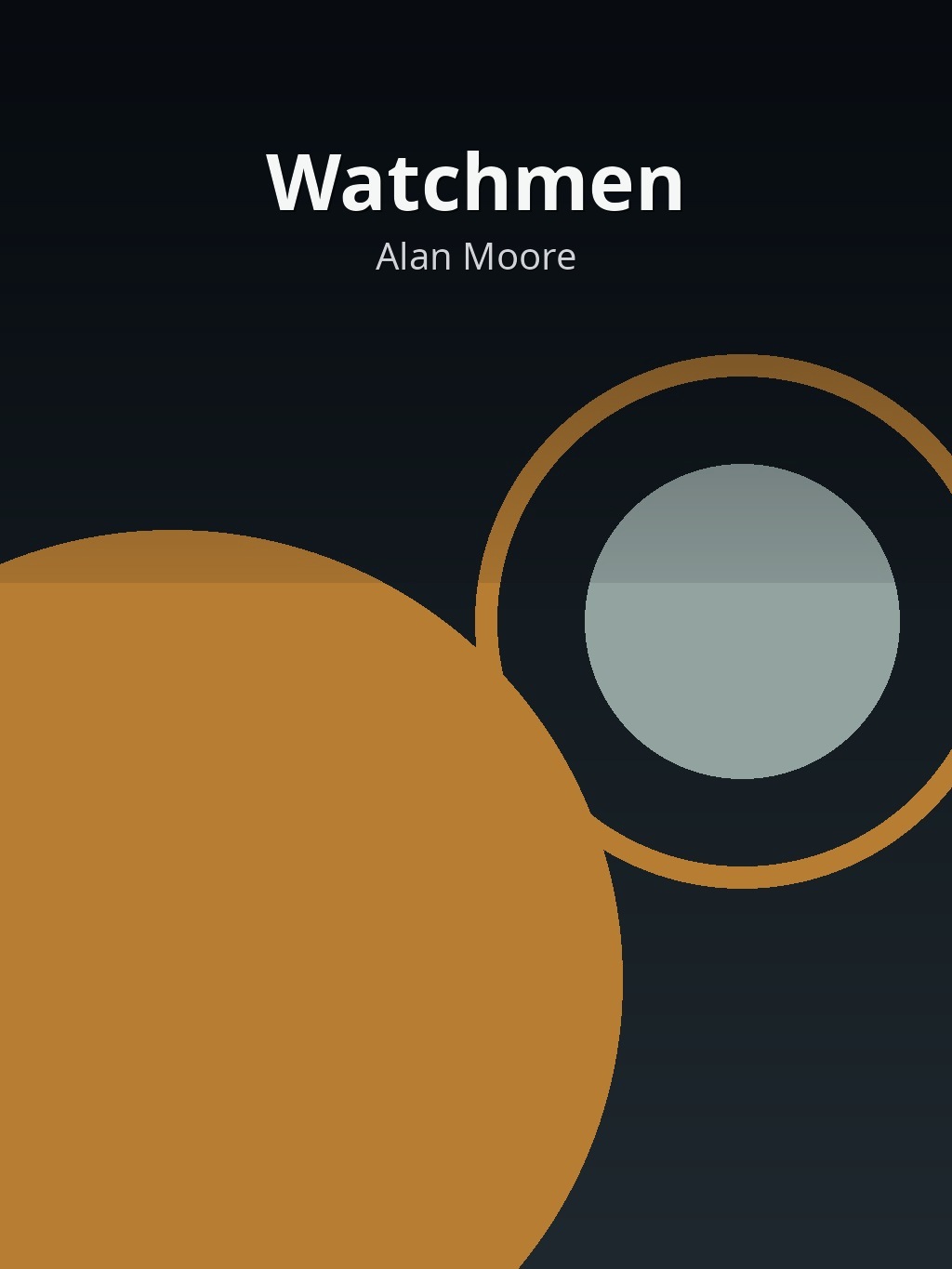 Watchmen by Alan Moore book cover