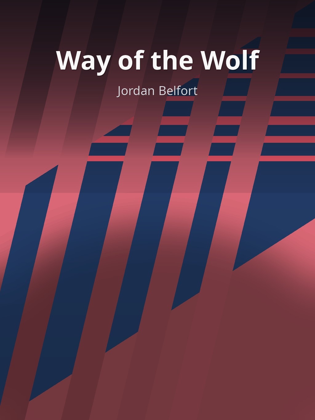 Way of the Wolf by Jordan Belfort book cover