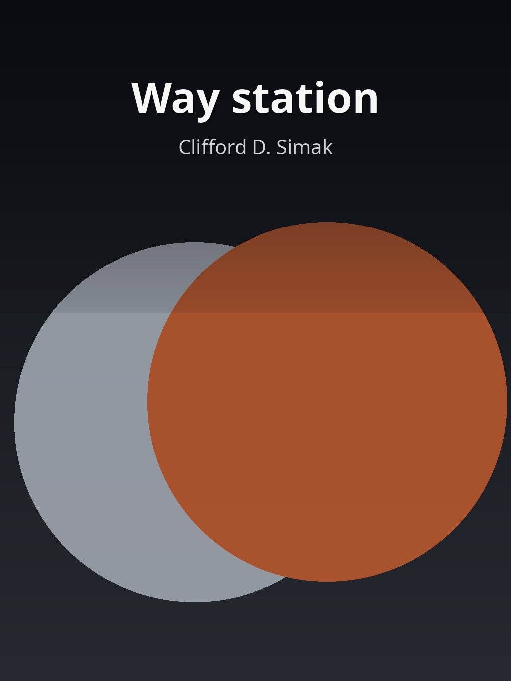 Way station by Clifford D. Simak book cover