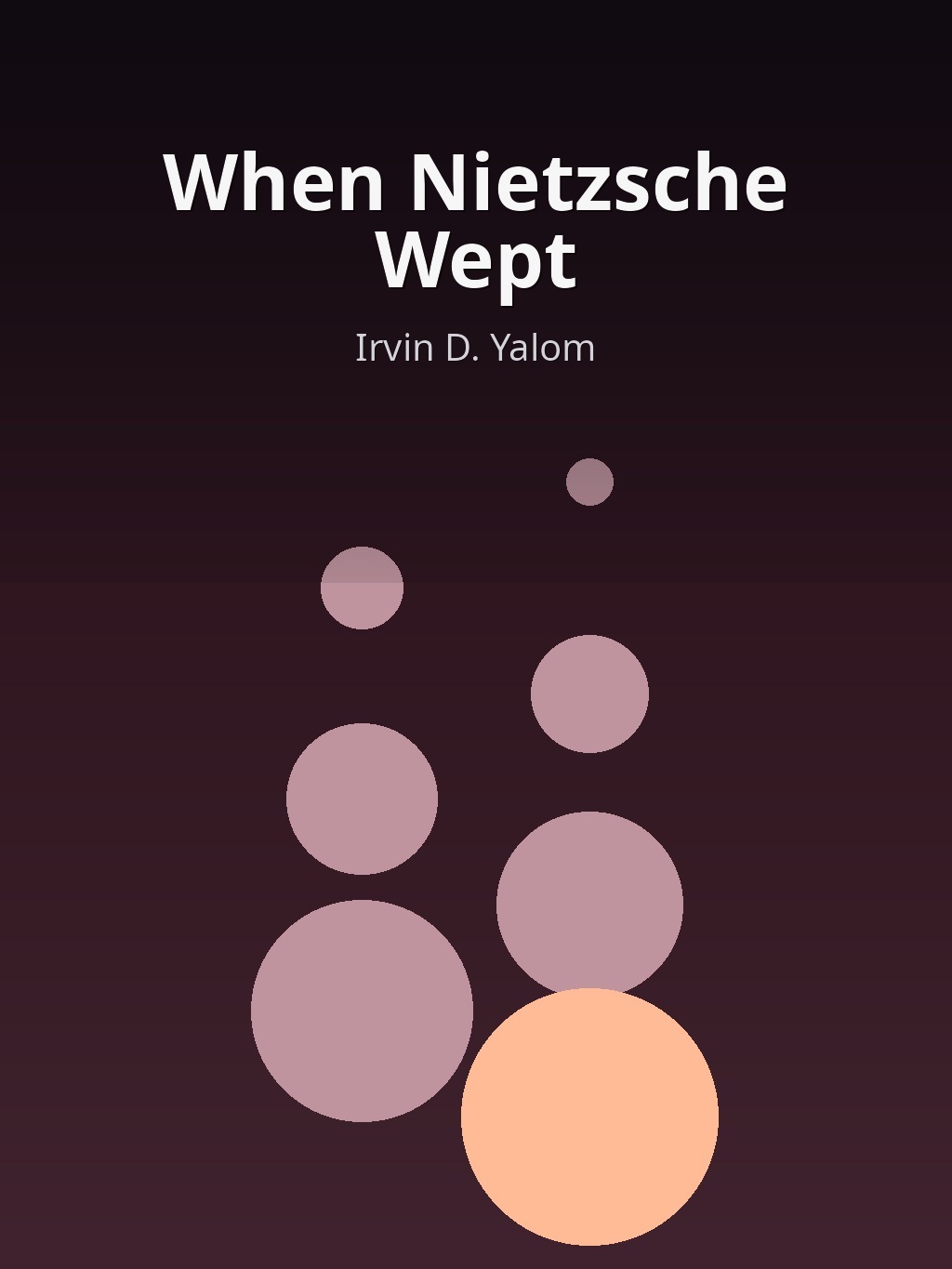 When Nietzsche Wept by Irvin D. Yalom book cover
