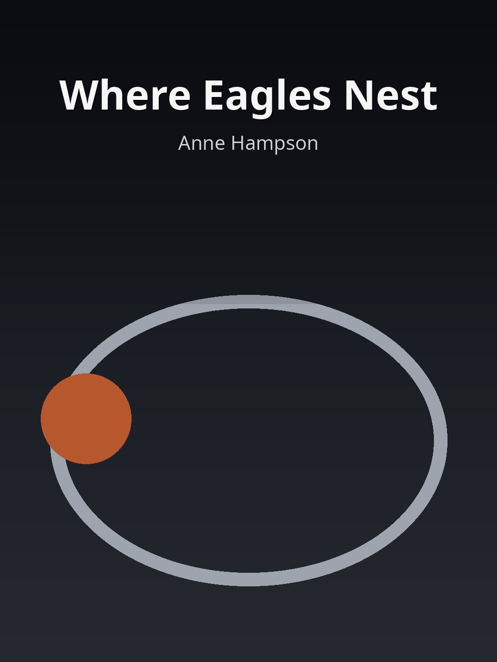 Where Eagles Nest by Anne Hampson book cover