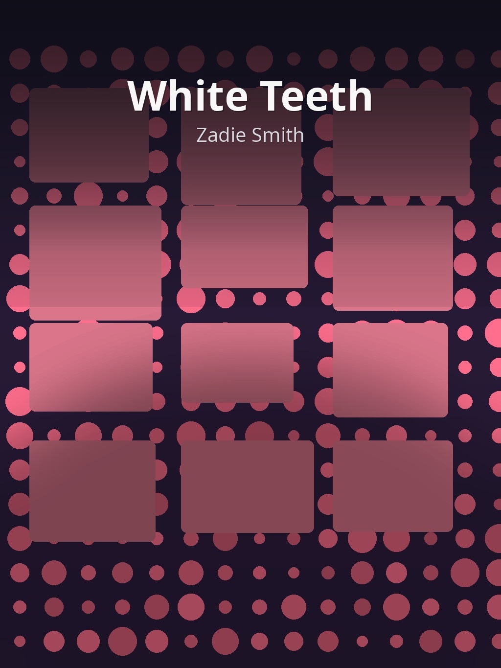 White Teeth by Zadie Smith book cover