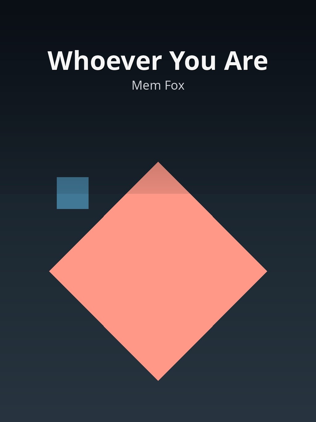 Whoever You Are by Mem Fox book cover